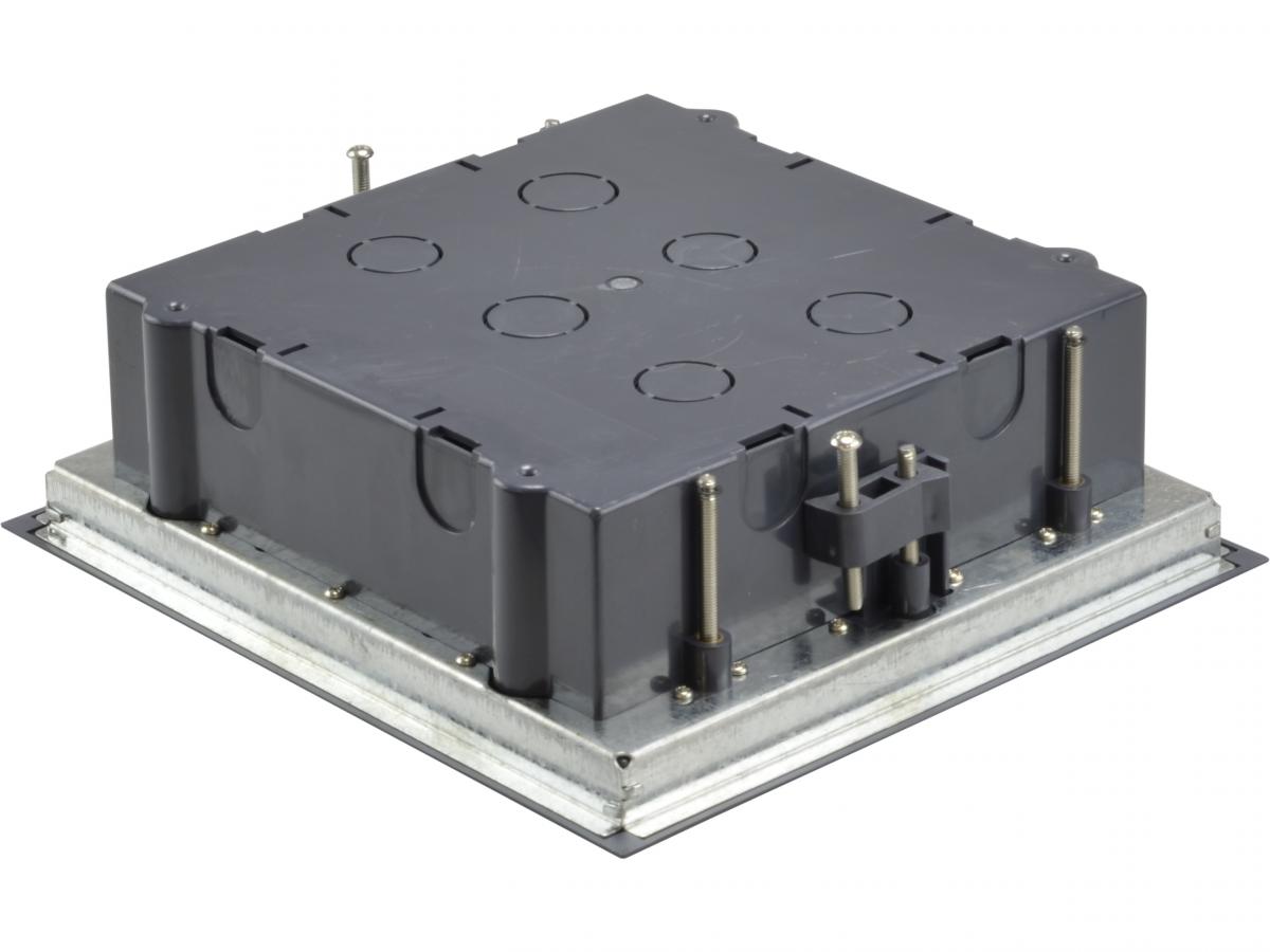 Puszka podłogowa (floorbox) 6M (45x45) regulowana głębokość, do podłogi tec
