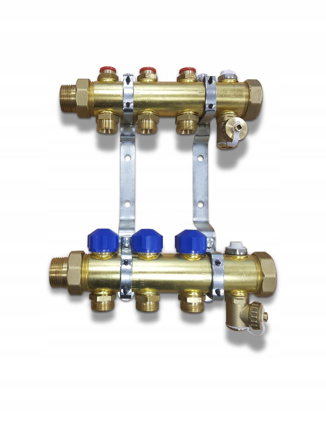 Rozdzielacz przemysłowy Uponor 2 obiegi 48h