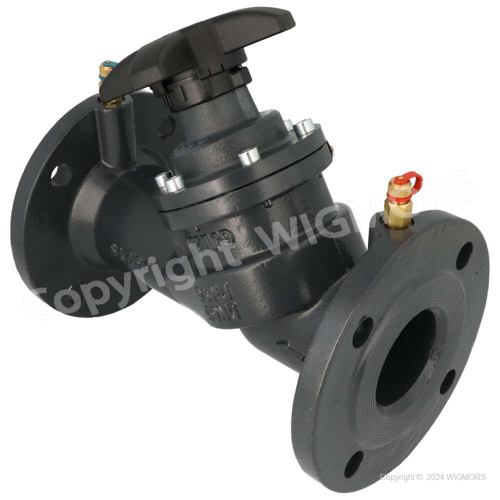 DANFOSS Ręczny zawór równoważącyMSV-F2 ze złączkami pomiarowymi, rozmiar