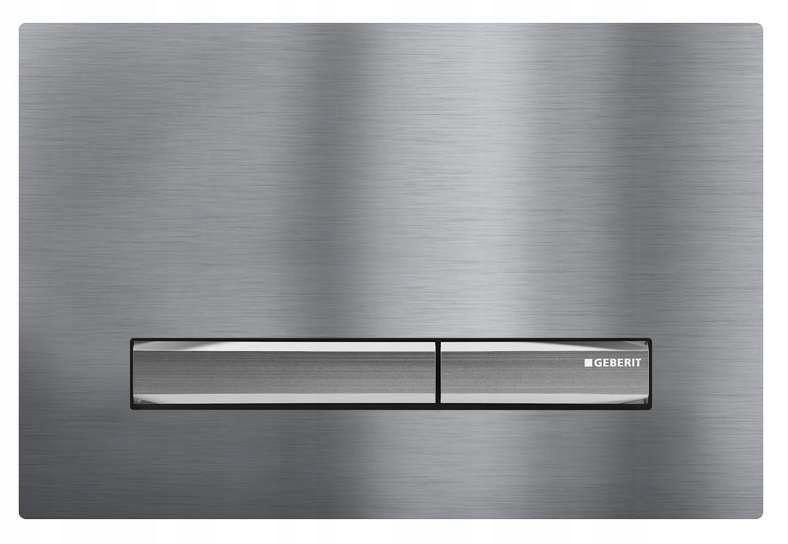 GEBERIT PRZYCISK SIGMA50 PRZEDNI CHROM SZCZOTKKOWANY