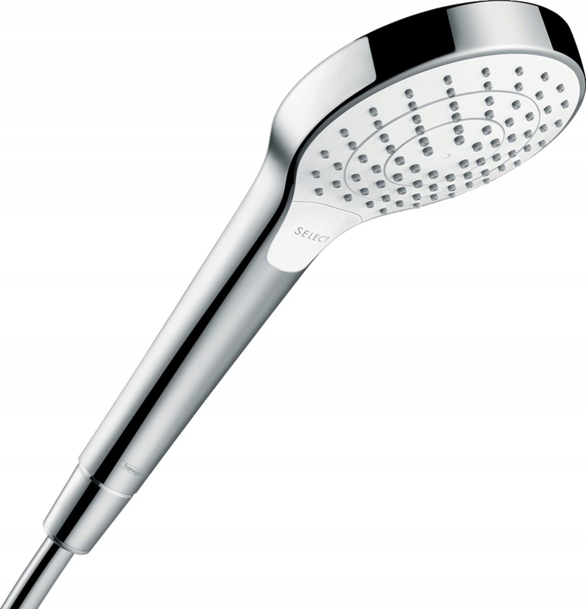 Główka prysznicowa HANSGROHE Croma Select S Vario 3jet 110 mm biała/chrom
