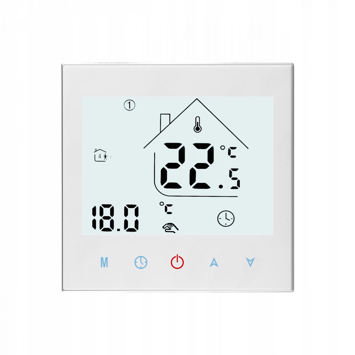HEAT DECOR Termostat programowalny HD-T1000.W z komunikacją Wi-Fi - biały