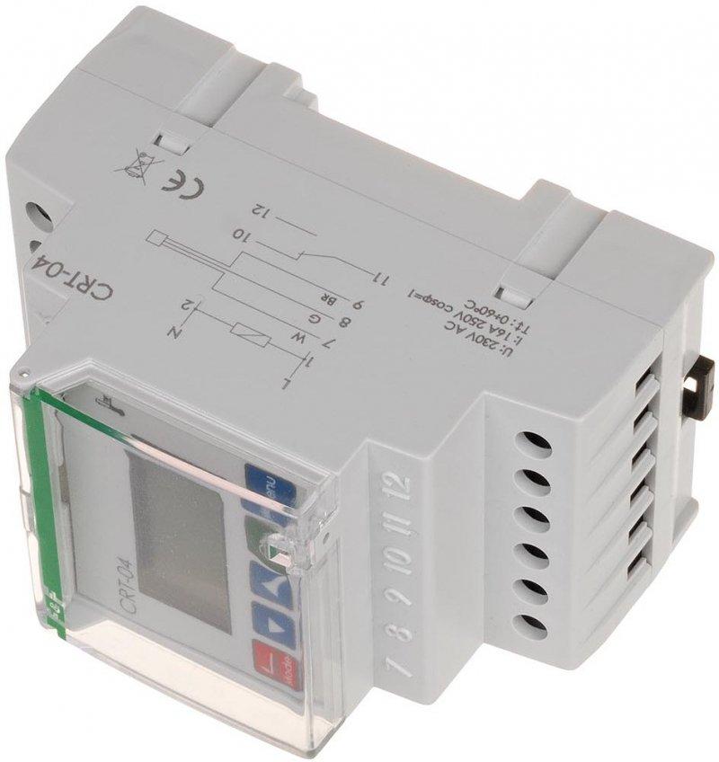 Cyfrowy regulator teperatury CRT-04 , zakres regulacji 0-60° C, z sondą w k