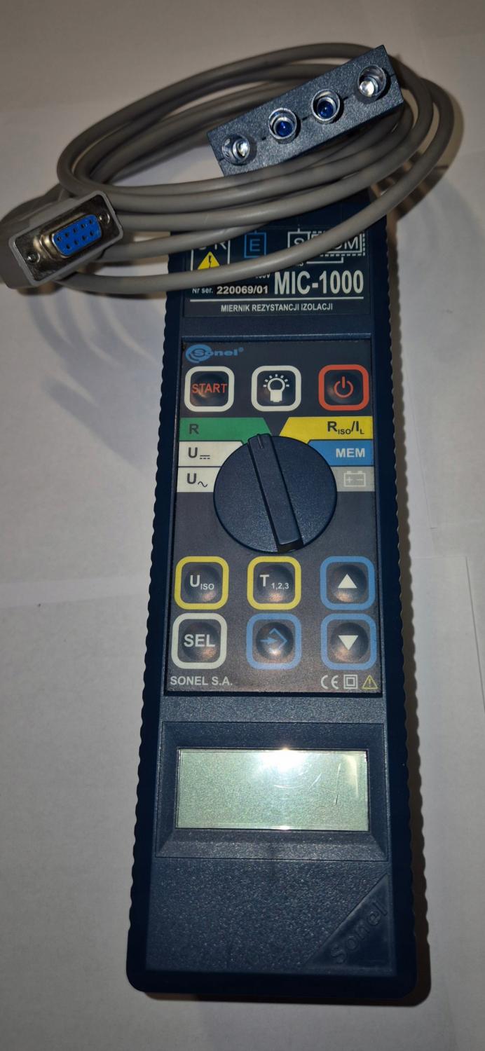 CMP-2000 Cyfrowy miernik cęgowy z Certyfikatem Kalibracji