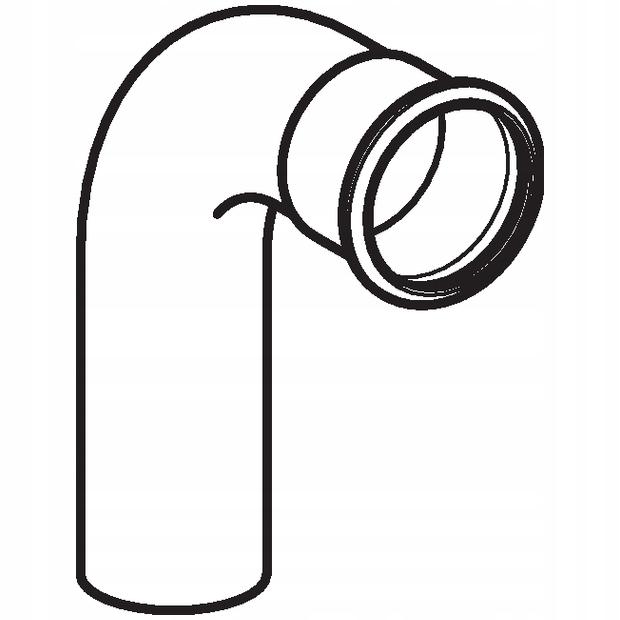 GEBERIT Kolano Geberit Mapress Edelstahl jednokielichowe 90° d54