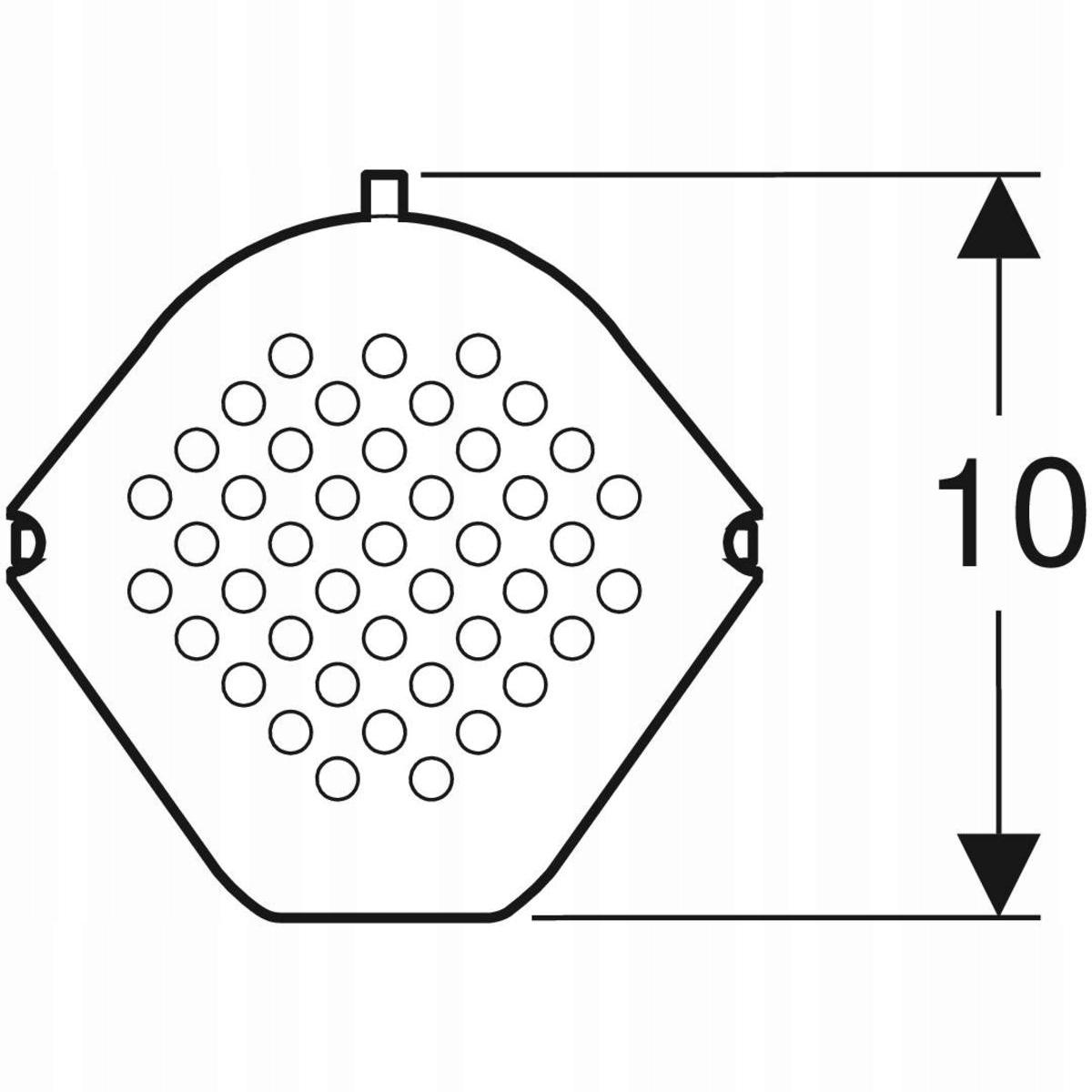 Sitko odpływowe do pisuaru Felix
