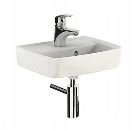 Umywalka GEBERIT Rekord meblowa z otworem z przelewem 400 x 310 mm biała