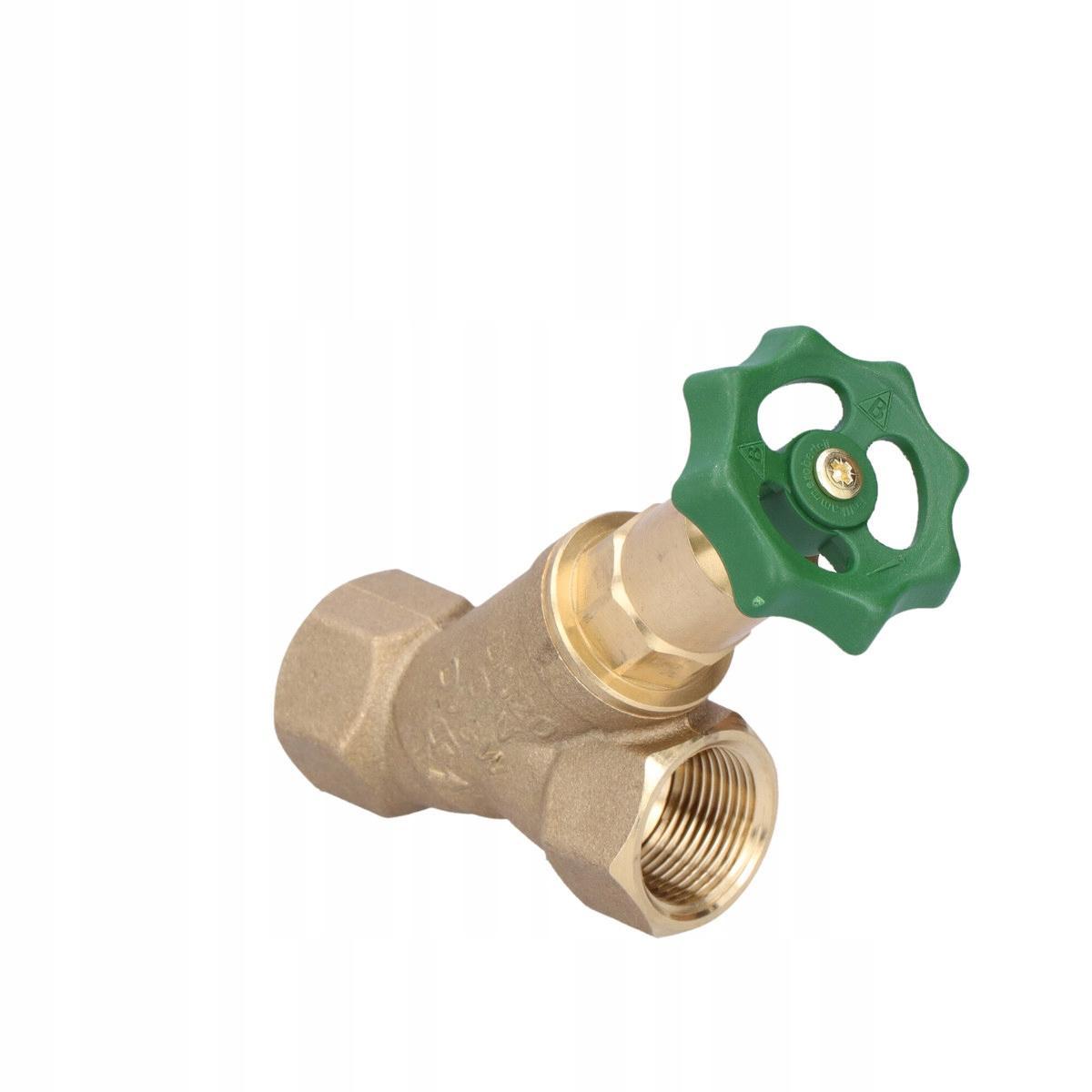 Zawór skośny odcinający PN16 DN20 3/4 (S)