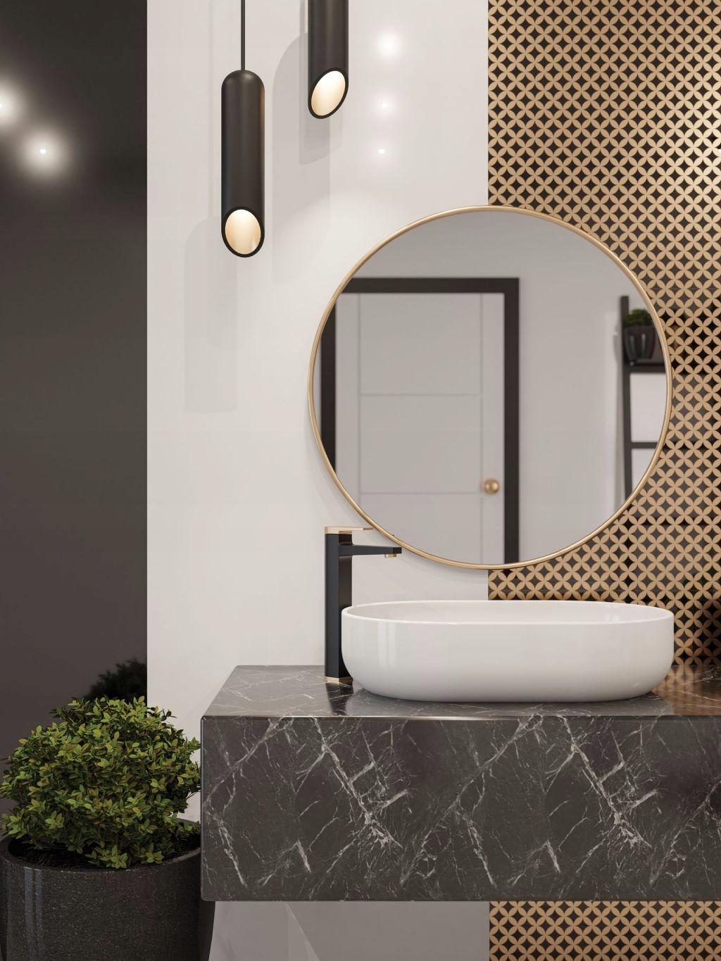 INVENA UMYWALKA NABLATOWA KORFU INVENA TREND 60 CM OWALNA