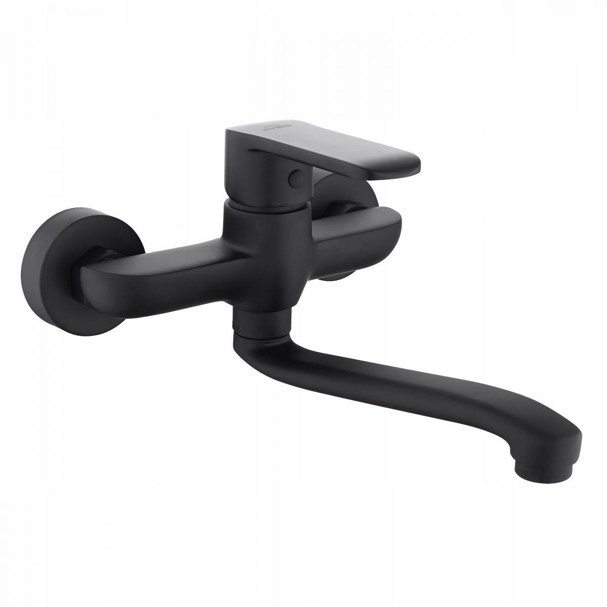 Bateria zlewozmywakowa INVENA SIROS CZARNA 48h