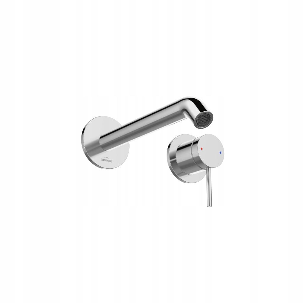 INVENA BATERIA UMYWALKOWA PODTYNKOWA KALITEA INVENA TREND, CHROM