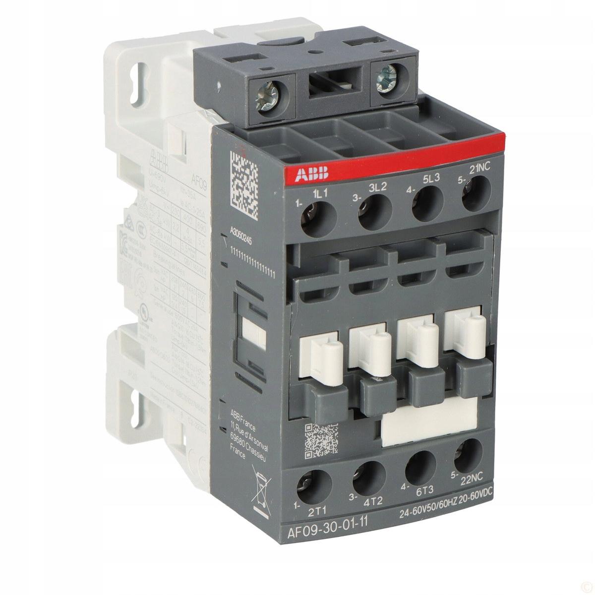 ABB AF09-30-01-11-Stycznik 9A,24-60VAC,20-60VDC