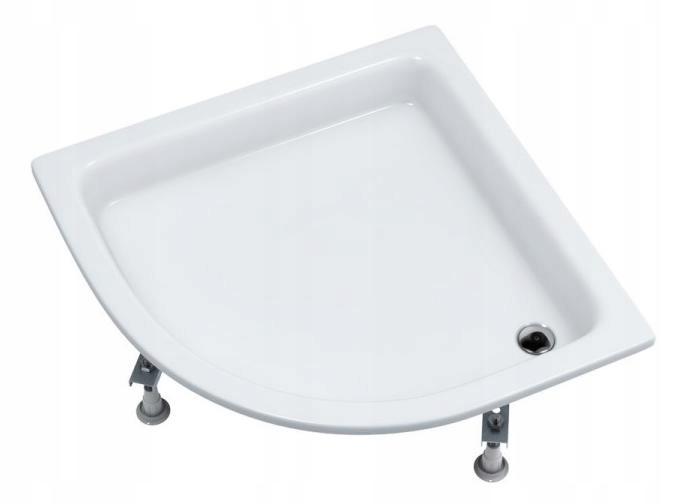 SCHEDPOL Brodzik kompozytowy Stabilsound Plus Etrusco 80x80x3 cm kwadratowy