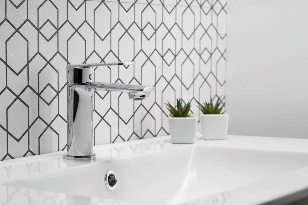 Bateria umywalkowa stojąca ARMATURA KRAKÓW ALBIT 1-otw. mosiężna chrom