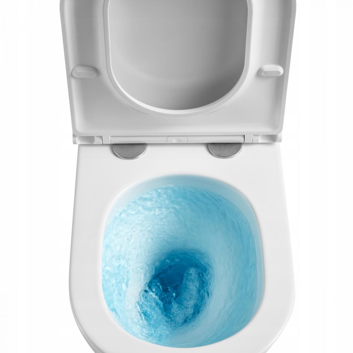 INVENA MISKA WC PODWIESZANA, QFS, GLAMOUR INVENA TREND RYFL DESK WOLNOOP