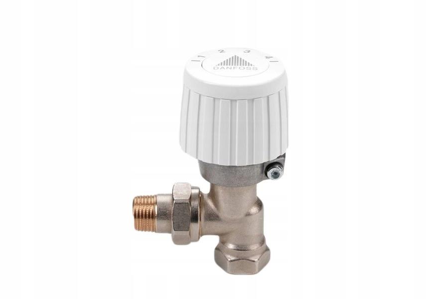 DANFOSS Zawór grzejnikowy kątowy DANFOSS FJVR 7x12x17 mm 10 bar 10-50°C