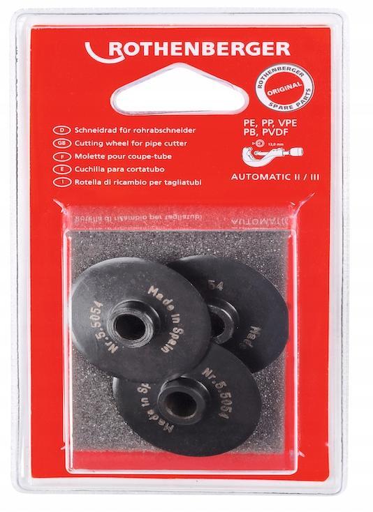 ROTHENBERGER Kółko do obcinaków zapasowe 3 sztuki ROTHENBERG