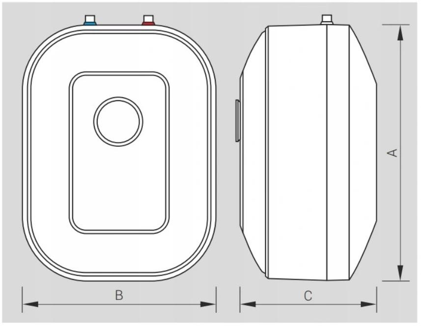 Podgrzewacz pojemnościowy KOSPEL LUNA D10 INOX elektryczny 48h