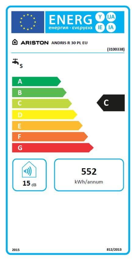 Podgrzewacz elektr. poj do montażu nad zlewem 30l ARISTON ANDRIS R 30 PL
