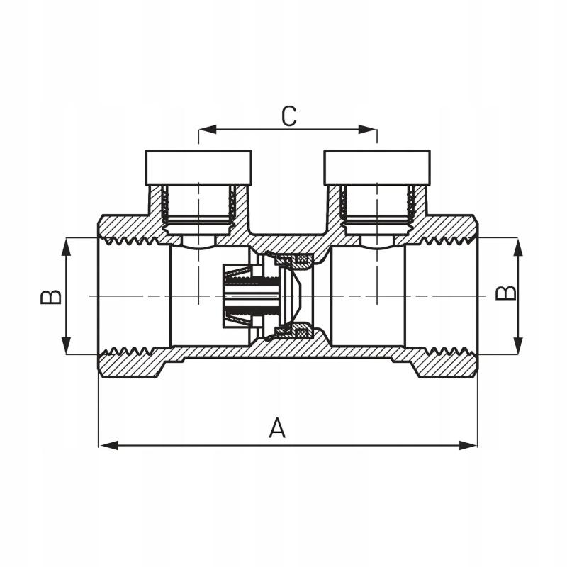 Zawór antyskażeniowy Ferro ZZA06 Gw 2 klasy EA 48h
