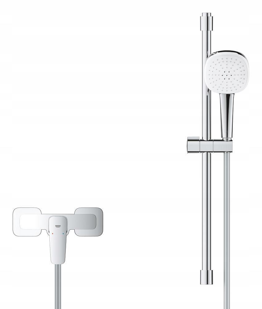 Bateria pisuarowa podtynkowa czasowa ROCA INSTANT chrom