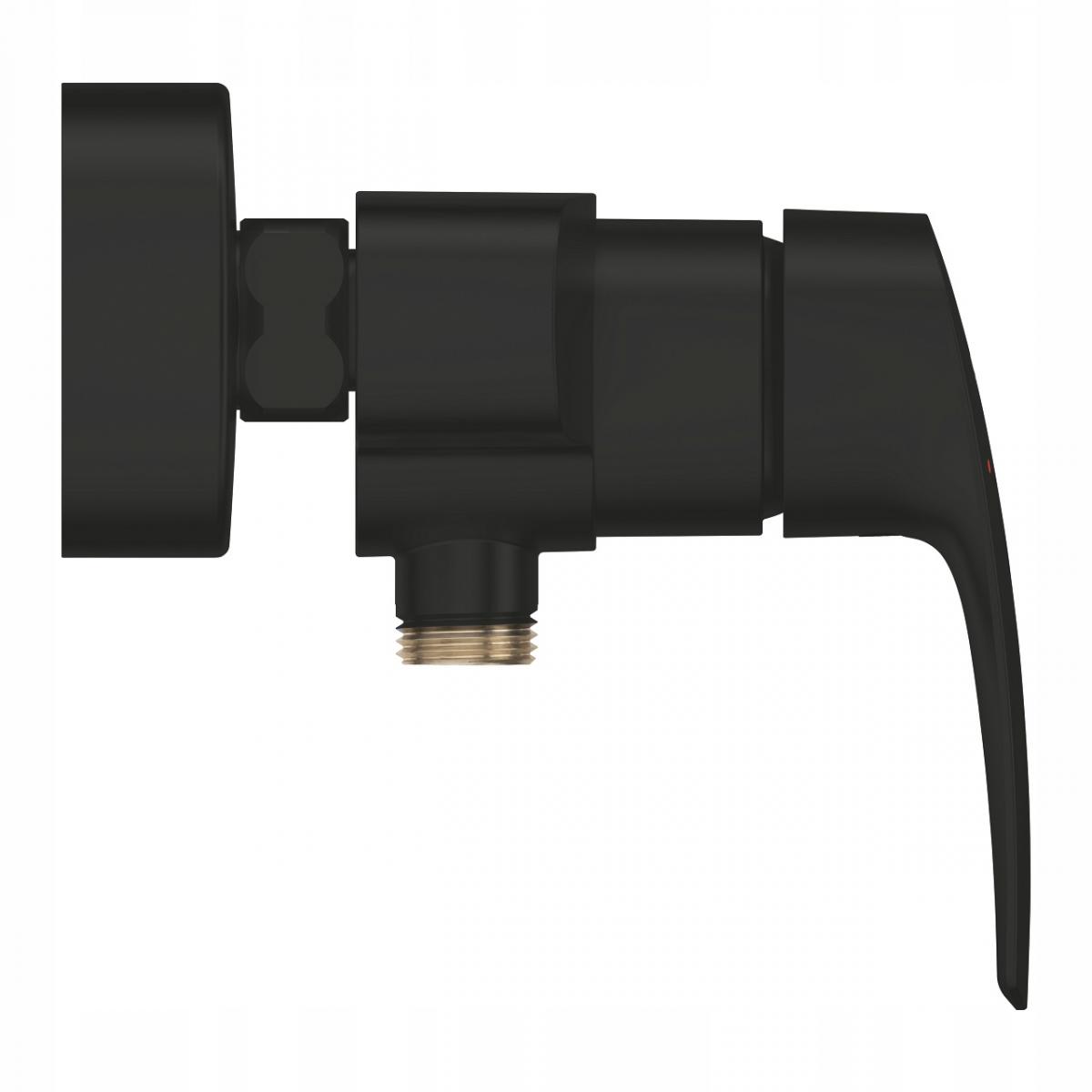 Bateria prysznicowa jednouchwytowa naścienna GROHE GROHE Cubeo chrom