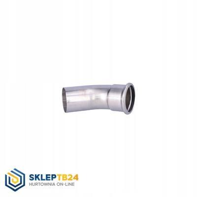 KAN-therm Kolano nyplowe 45° Inox - 76.1