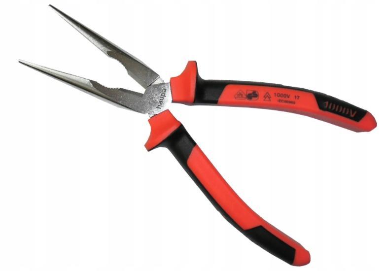 Szczypce telefoniczne proste 1000V 200mm VDE