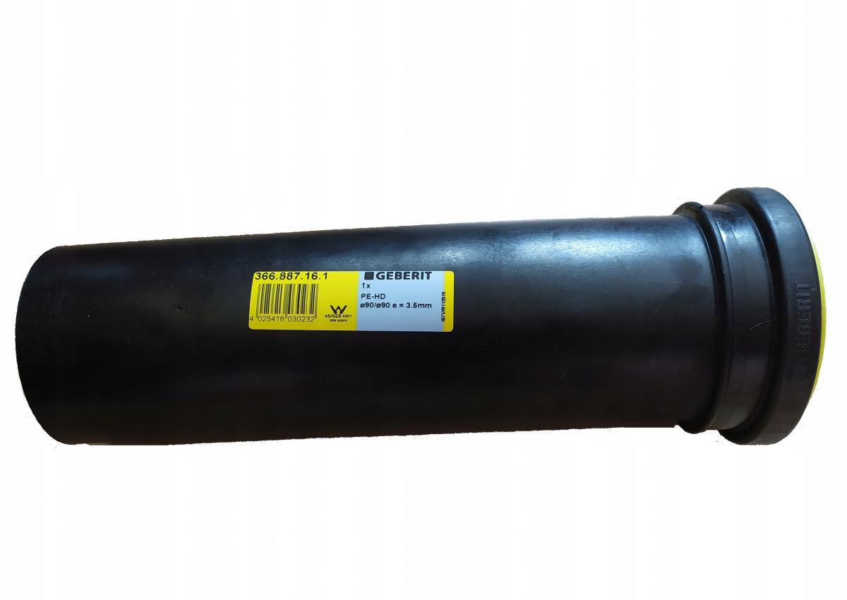 GEBERIT Króciec odpływowy PE do WC d90/90