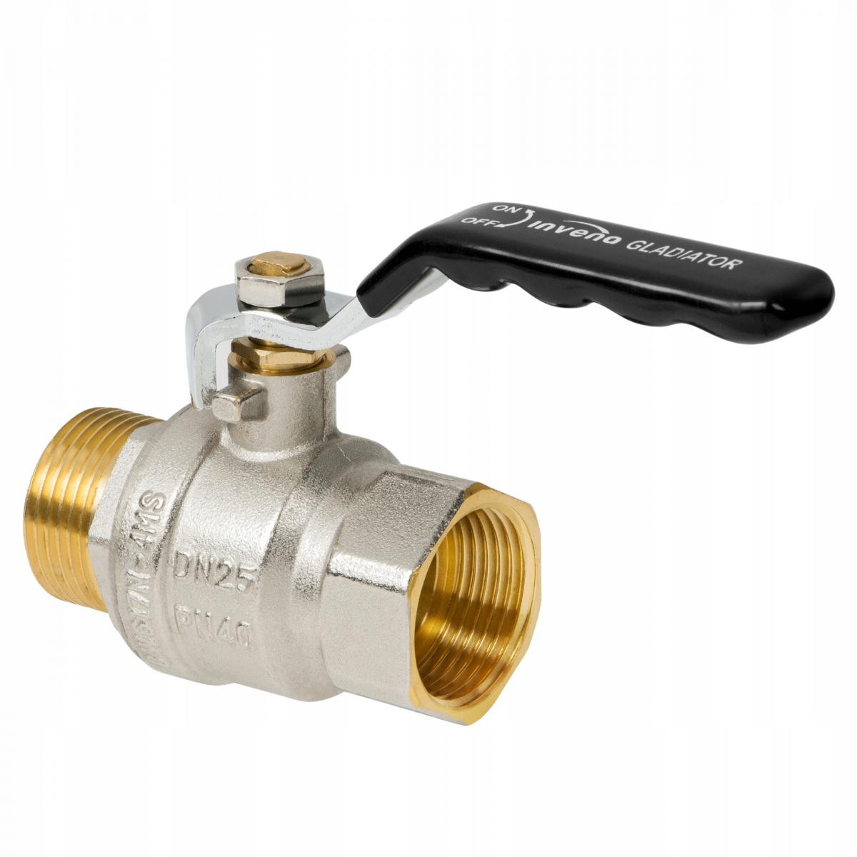 INVENA ZAWÓR KULOWY WODNY WZ TYP CIĘŻKI GLADIATOR PROV 1