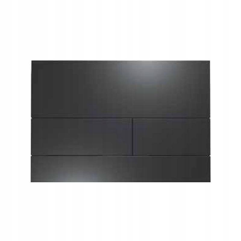 Przycisk spłukujący TECE square II podwójny do WC z metalu czarny mat