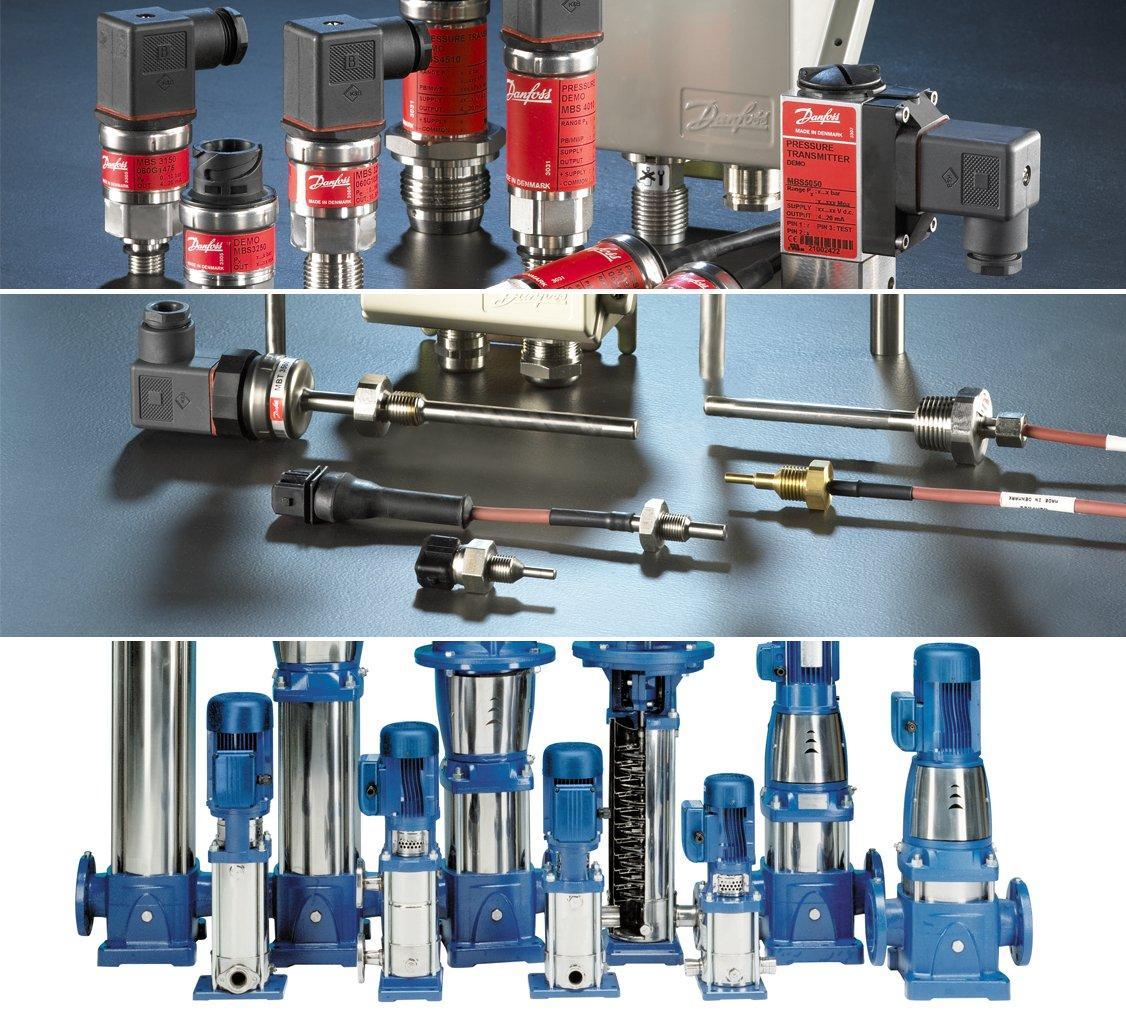 DANFOSS Przetwornik ciśnienia MBS 1700 0-16 bar G1/4