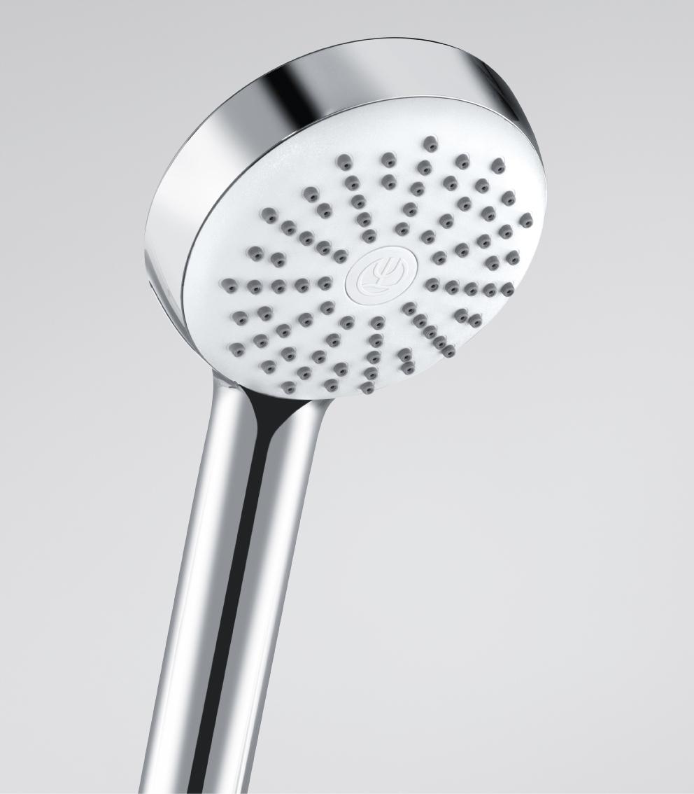 Zestaw prysznicowy KLUDI LOGO SHOWER DUO L = 600 mm chrom