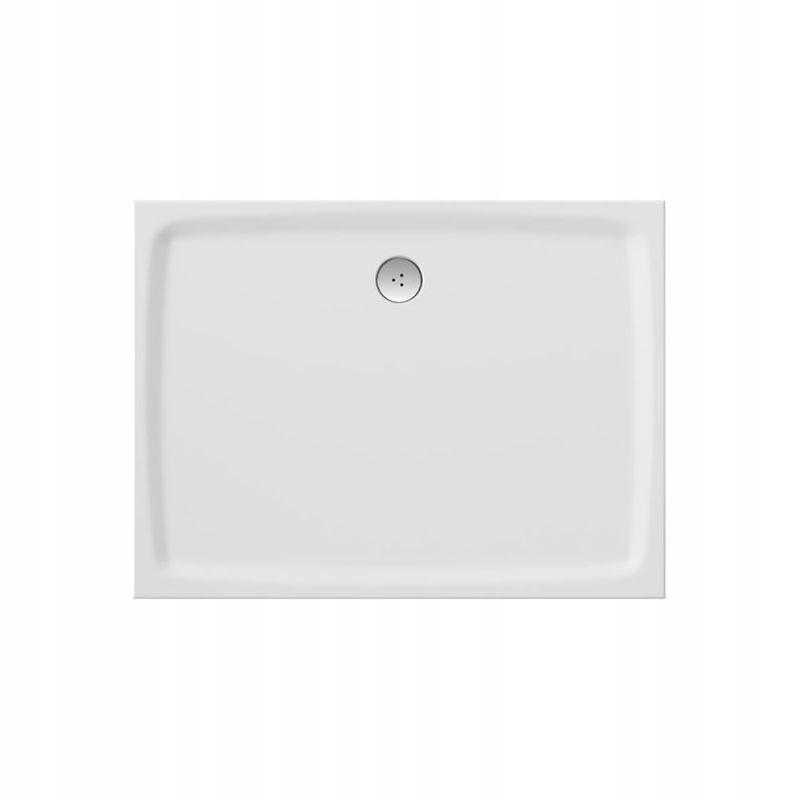 Brodzik Ravak Gigant Pro Flat - prostokątny 100x80 cm gładki, średnica syfo
