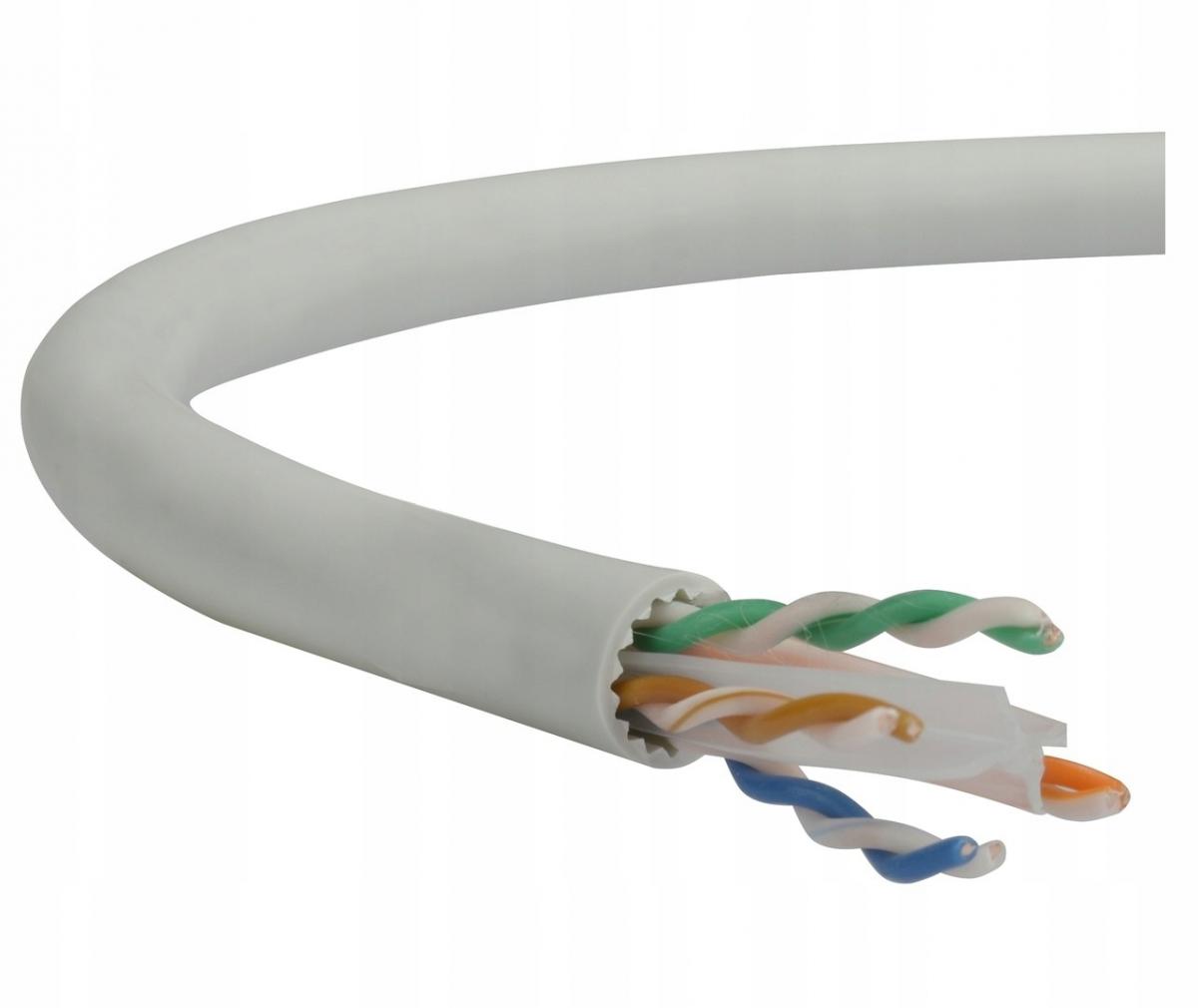 Kabel U/UTP kat.6A euroclass B2ca LSOH 500m 25 lat gwarancji, badanie jakoś