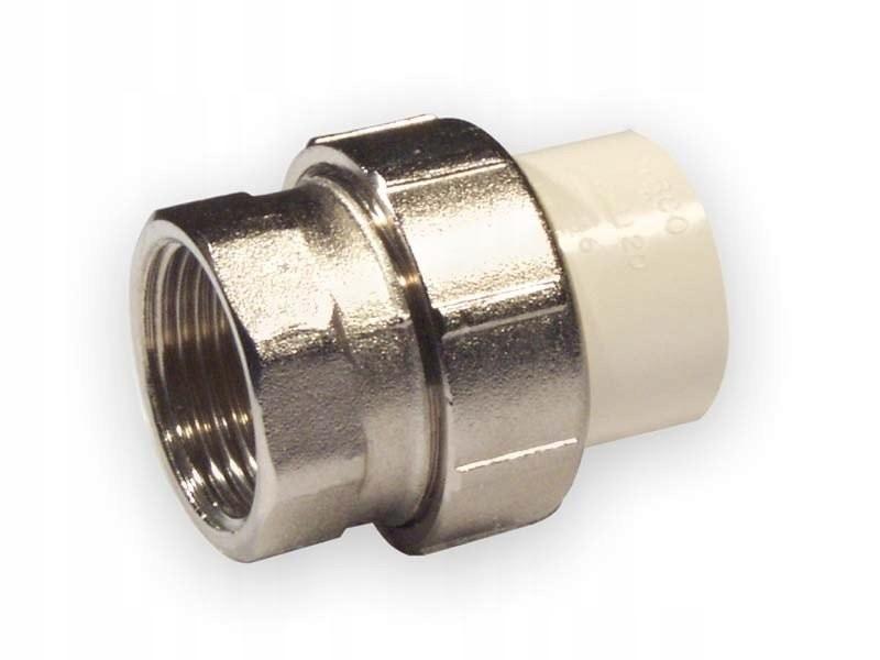 Śrubunek plastyk - metal nakrętny KW/GW PVC-C 2