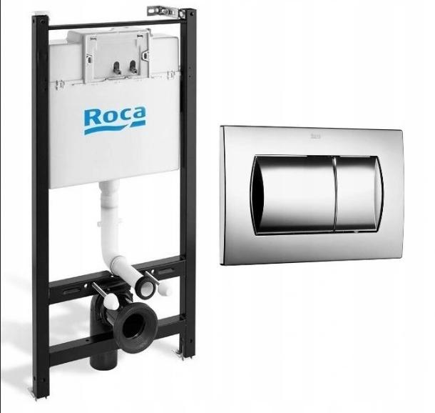 Przycisk spłukujący ROCA ACTIVE 62 B 2-funkc 3/6 l do stelaża podtynkowego