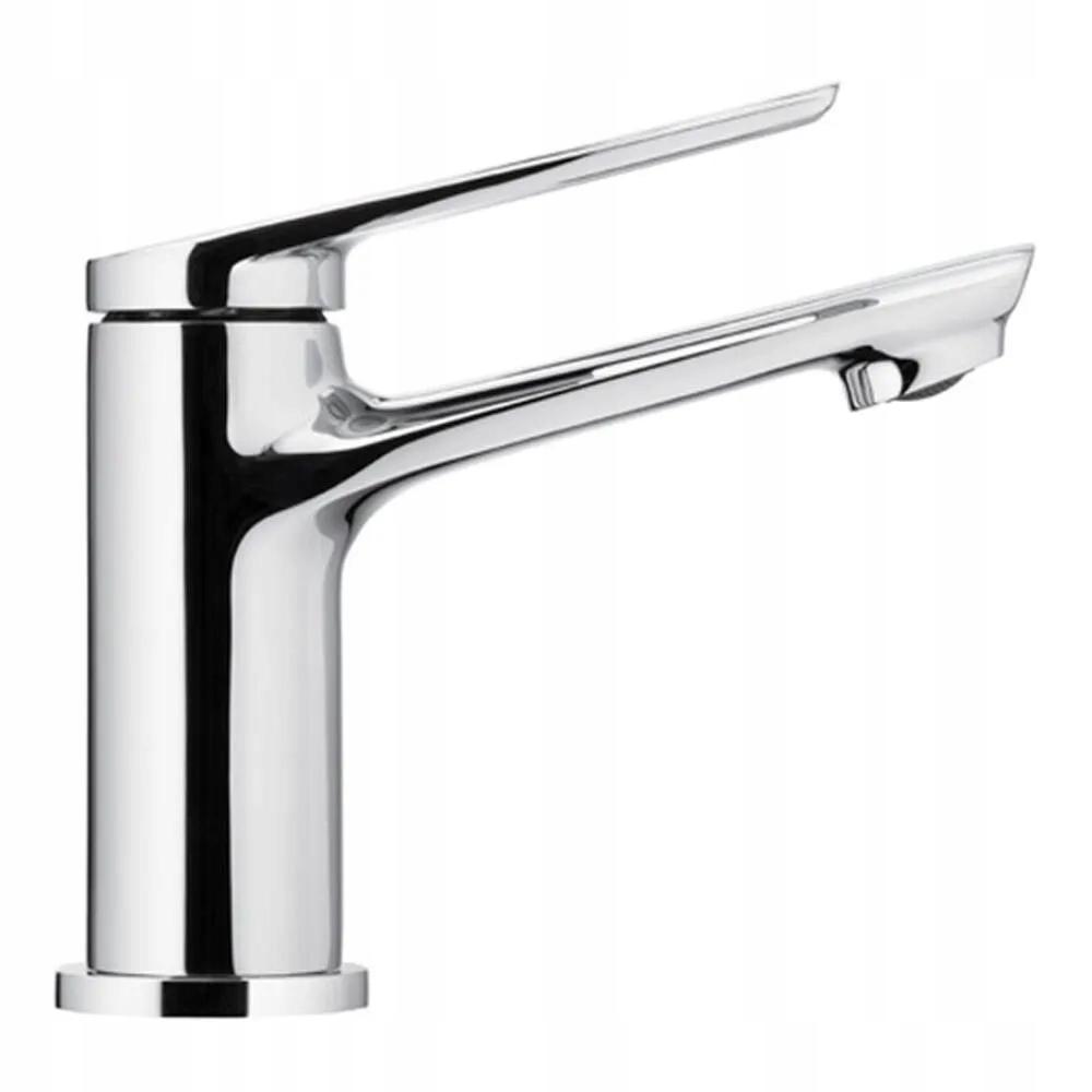 Bateria umywalkow stojąca ARMATURA KRAKÓW ANGELIT 1uchw 1otw mosiężna chrom