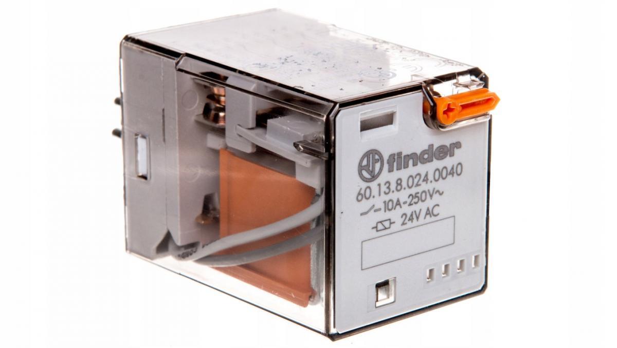 FINDER 60.13.8.024.0040 Przekaźnik 3P 10A 24V AC