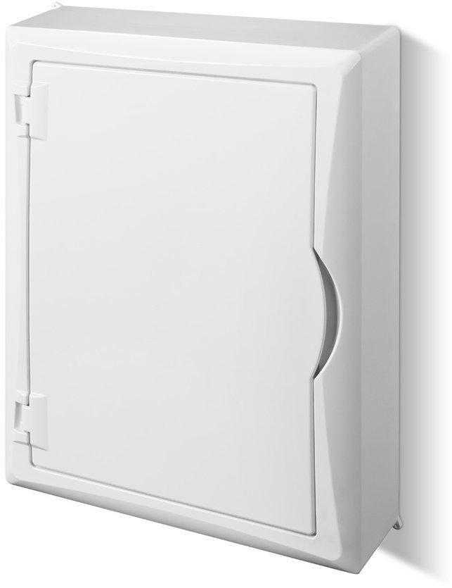 Rozdzielnica natynkowa ECONOMIC BOX RN 2x12 IP40 multimedialna biała
