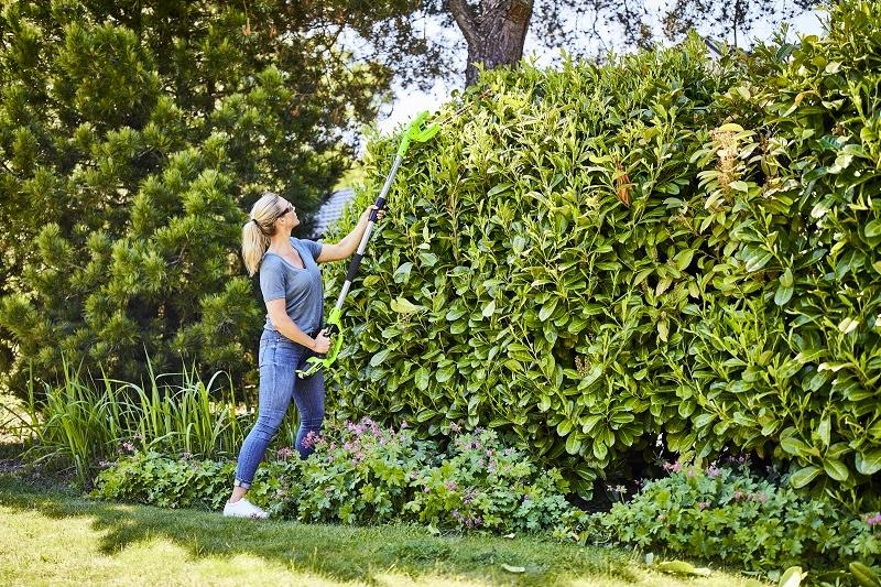 GREENWORKS Nożyce Do Żywopłotu Na Wysięgniku Greenworks G24Ph51 24V