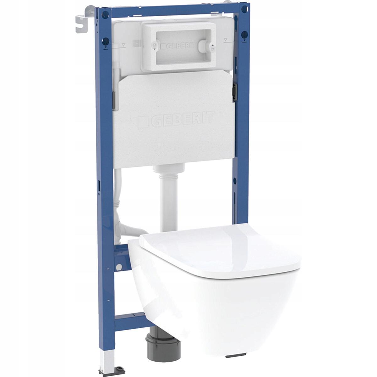 GEBERIT Zestaw stelażowy Duofix Basic Smyle Square