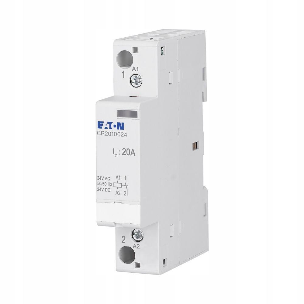 EATON Stycznik instalacyjny, 20A, 24V AC/DC, 1NO CR2010024
