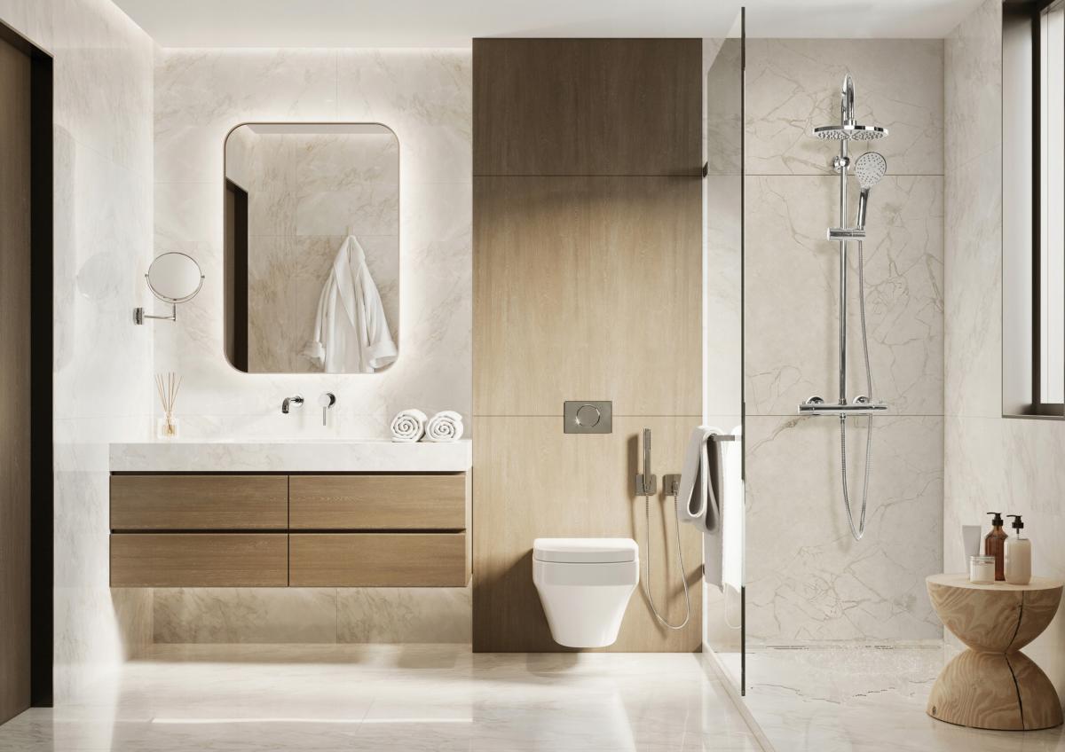 INVENA BATERIA UMYWALKOWA PODTYNKOWA DAFNI CHROM