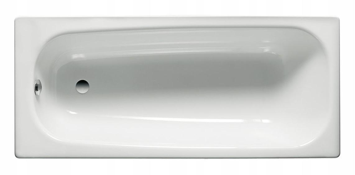 Wanna ROCACONTESA Prostokąt. Emaliowana140x70 (B/nóg met.)