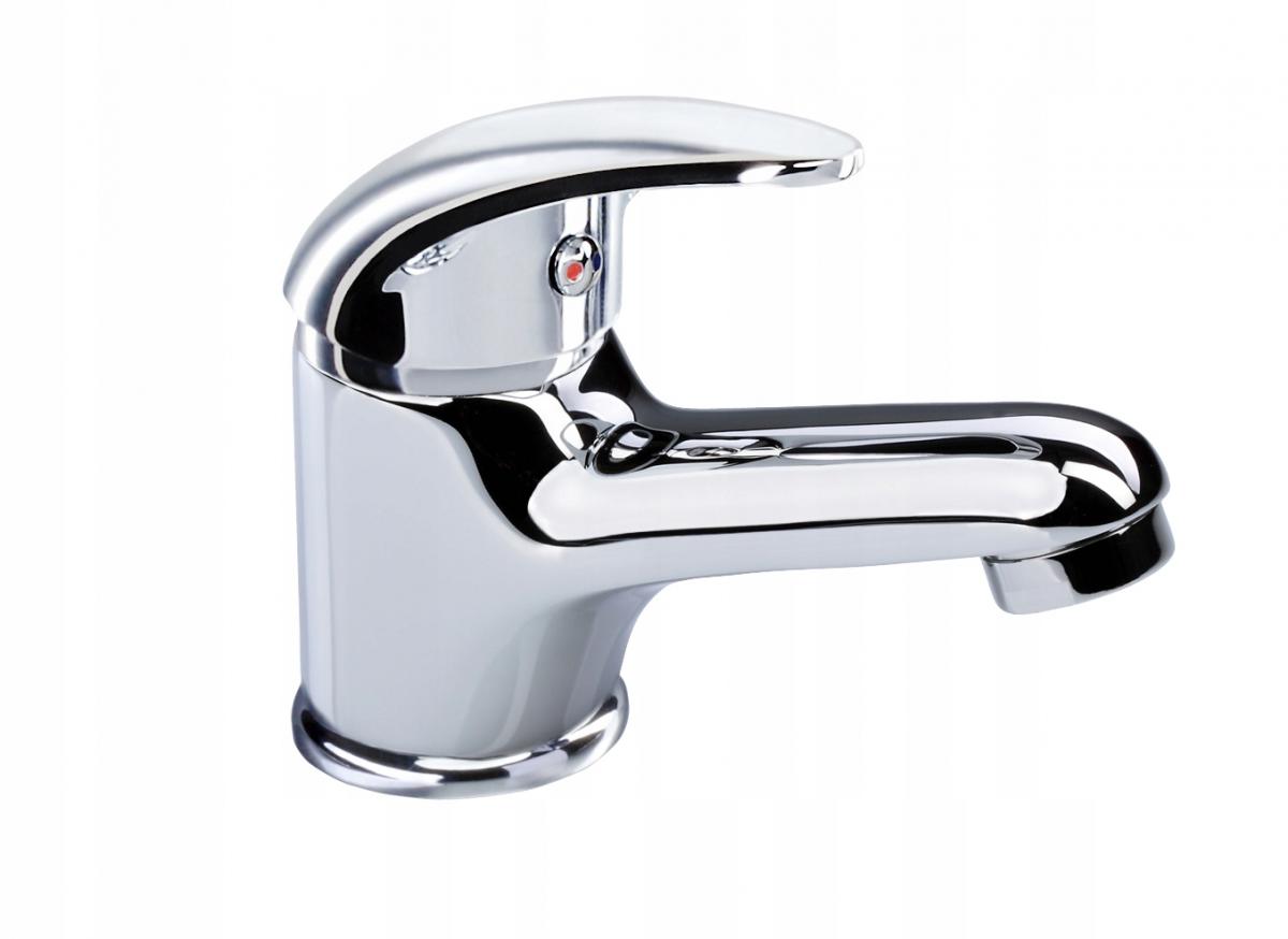 VALVEX Bateria umywalkowa Alba stojąca 1-otworowa z korkiem spustowym chrom