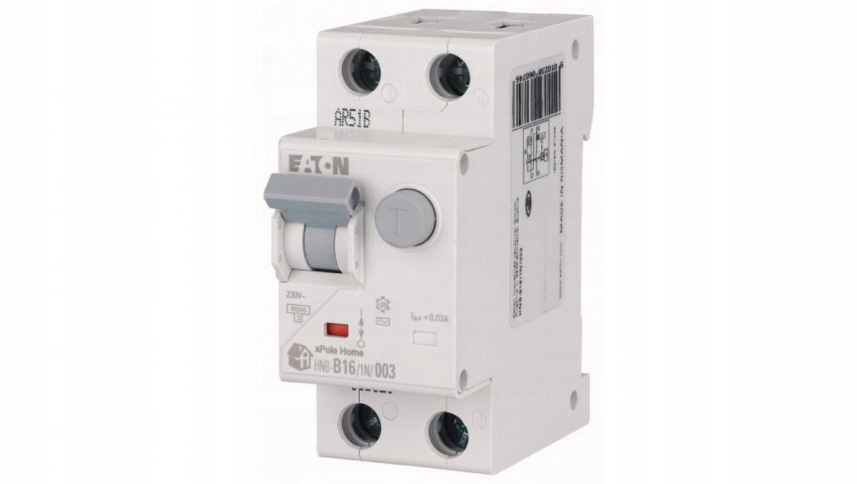 EATON Wyłącznik kombinowany 6kA typ A HNB-C6/1N/003-A