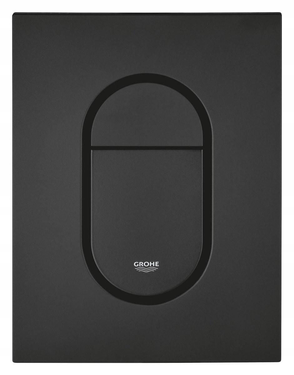 GROHE PRZYCISK WC ARENA COSMO S CZARNY 130X172