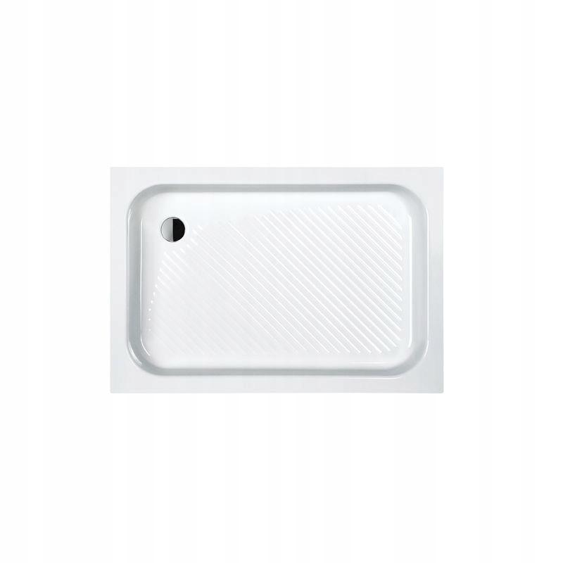 Brodzik akryl prostokątny 80x100x15 cm SANPLAST Classic B/CL 80x100x15+STB