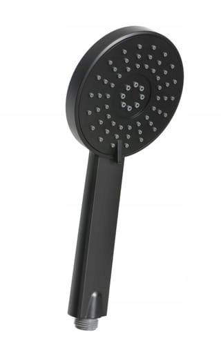 INVENA ZESTAW NATRYSKOWY 1-PUNKTOWY PATRAS BLACK 1F